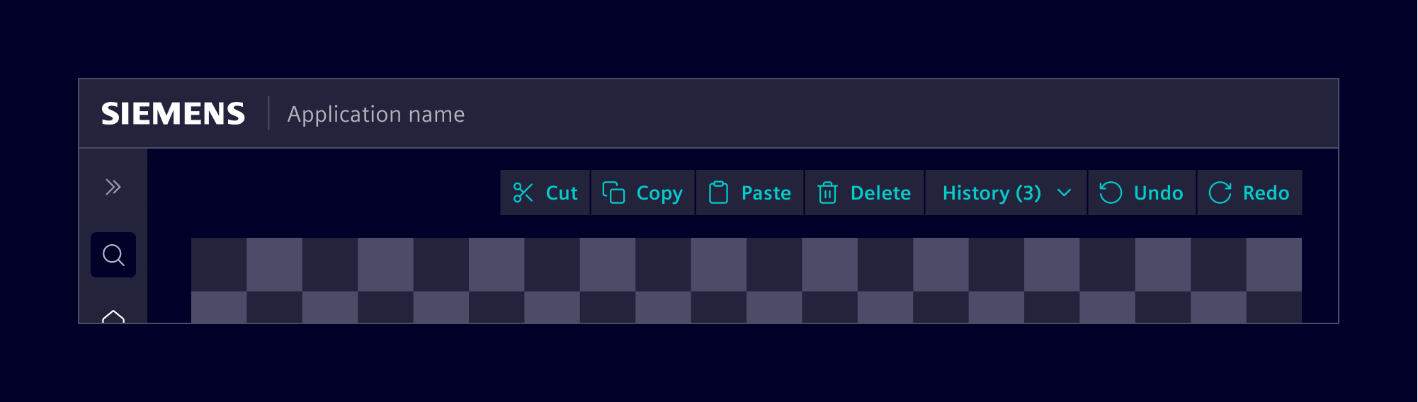 Content action toolbar