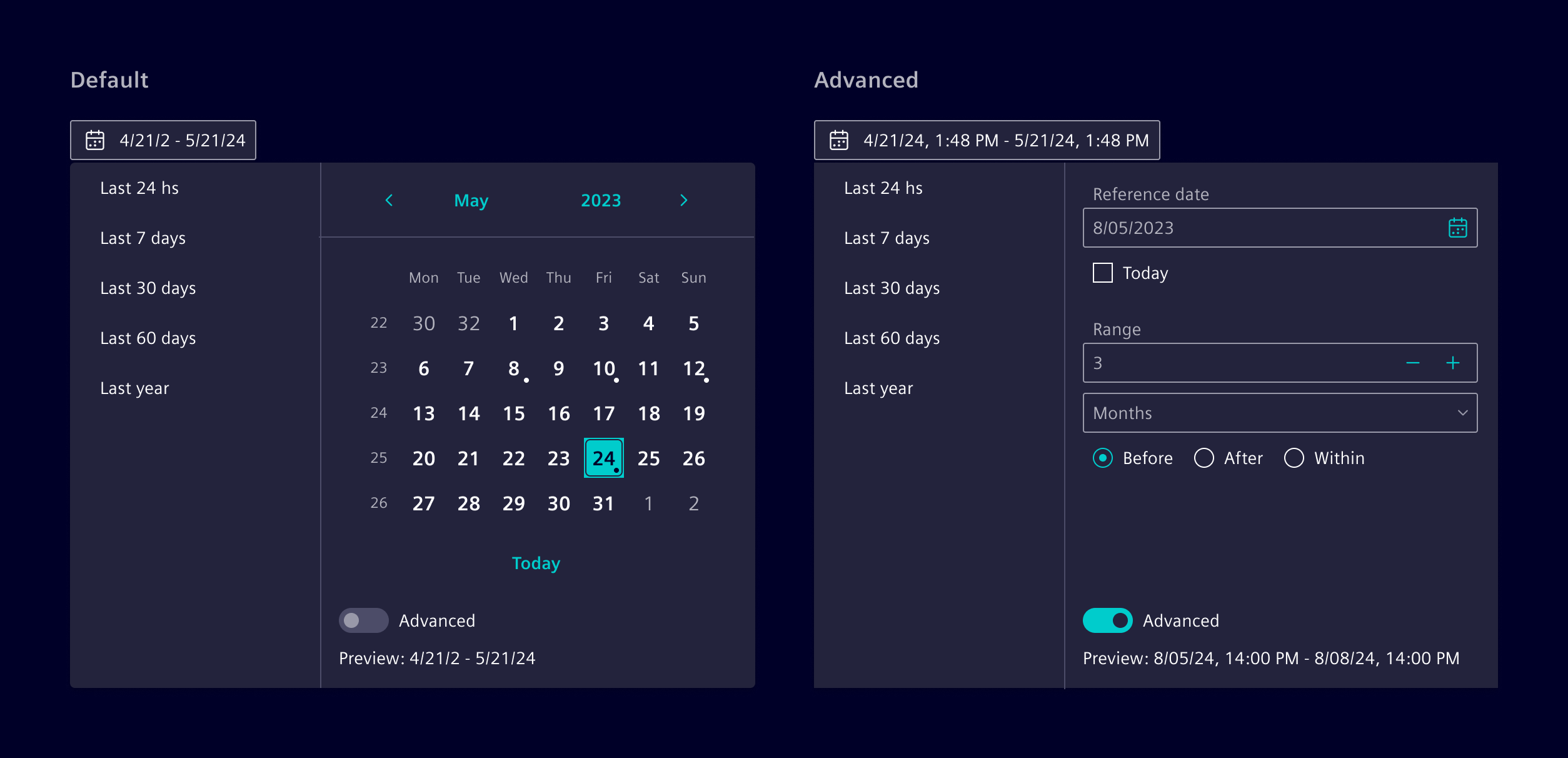 Date Range Filter