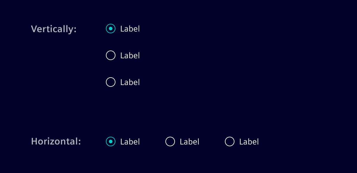 Radio Button Alignment