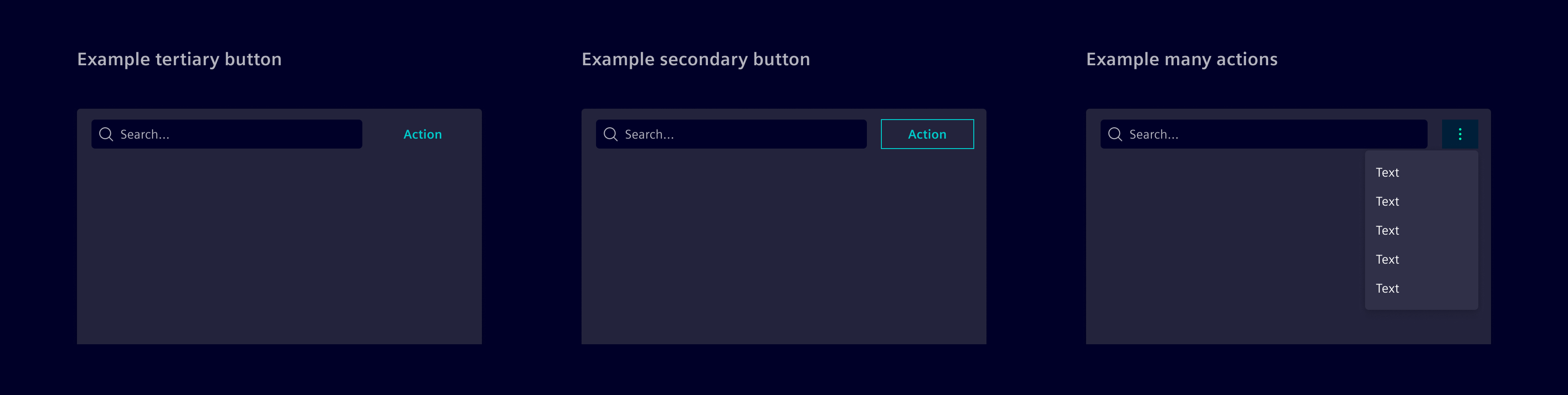 Main-detail actions