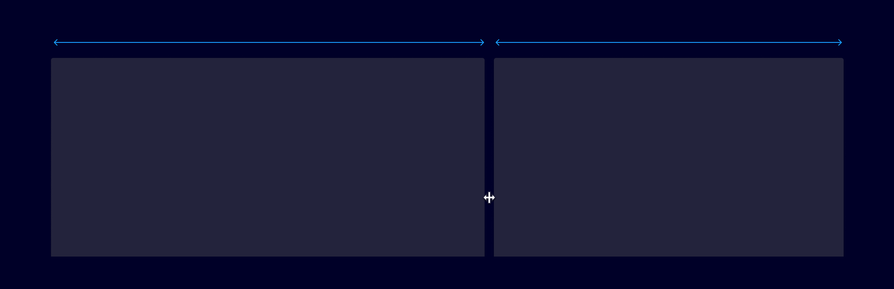 Main-detail resize