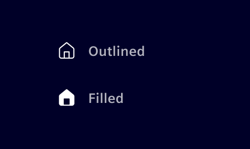 Icons style