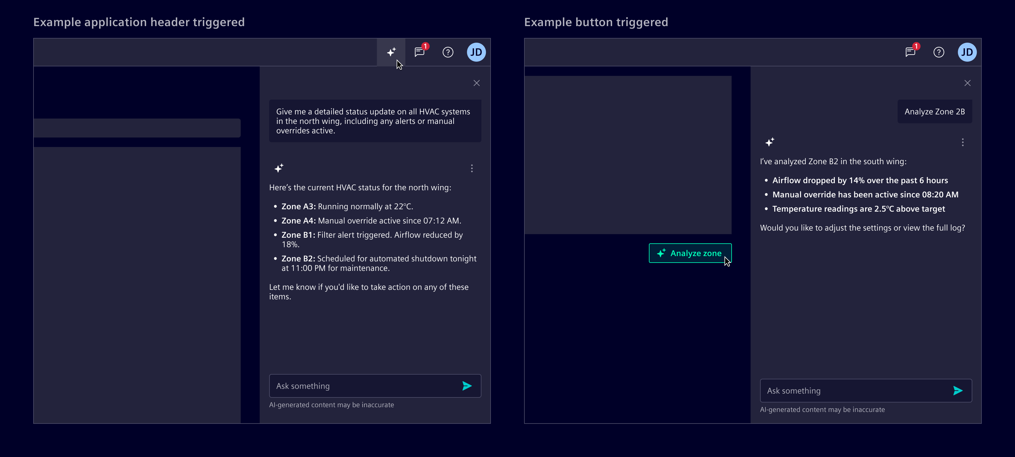AI chat in side panel